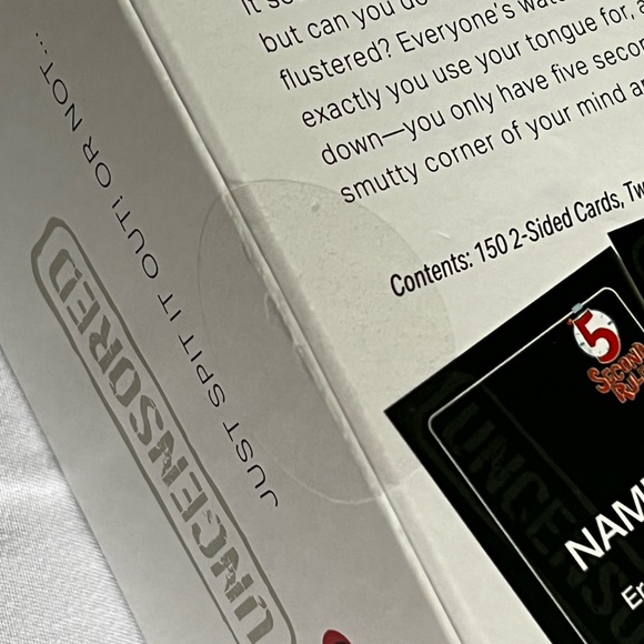 NWT 5 Second Rule (Uncensored) - Picture 5 of 5